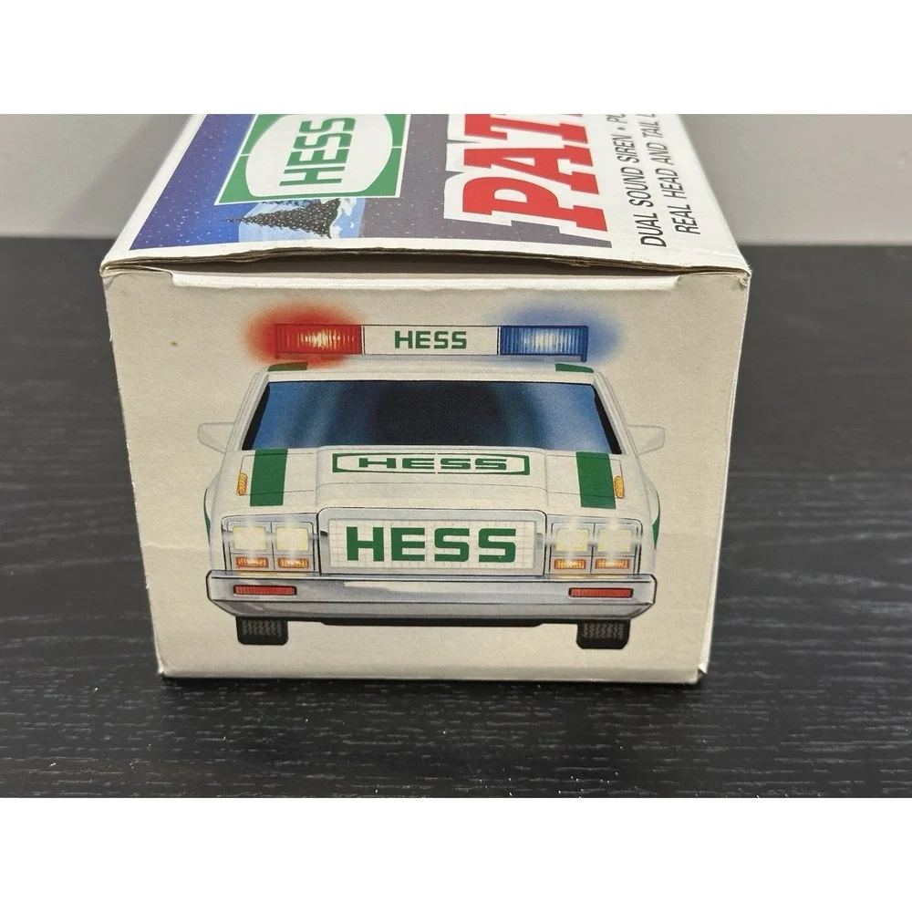 1993 Hess Truck Patrol Car New in Original Box (Marks On Box)